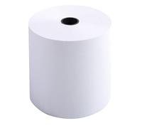 Exacompta - Ref. 40513E - Juego de 10 rollos para máquinas de calcular - 70 mm de ancho x 70 mm de diámetro - 1 lámina offset extrablanca de 60 g/m² - Mandril de 12 mm - Longitud + o - 2 m 40 m