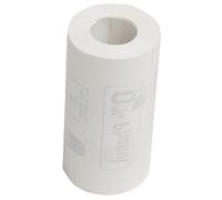 Exacompta - Ref. 40762E - Caja de 120 bobinas térmicas para tarjeta bancaria de 57 x 30 mm, 1 pliegue térmico sin fenol, sin mandril de cartón, cero desperdicios de plástico - Metraje +/-2 m: 9 m