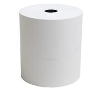 Exacompta - Ref. 40868E - Paquete de 5 bobinas para billetes de caja 80 x 75 mm - 80 m - Designación de uso: 80 x 80 mm - 1 pliegue térmico 55 g/m2 sin fenol - Blanco