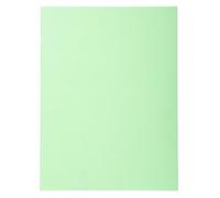 Exacompta - Ref. 420004E - Caja de 5 paquetes de 100 camisas semirrígidas Forever 170 g/m2 - Camisas 100% recicladas y certificadas ángel azul - Dim 24 x 32 cm para tamaño A4 - color verde pre