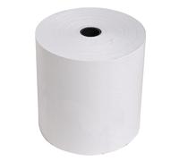 Exacompta - Ref. 43807E - Caja de 50 bobinas para billetes de caja - Ancho 80 mm x Diámetro 72 mm - Mandril 12 mm - 1 pliegue térmico 48 g/m² sin BpA - Metraje (+ o - 2m): 76 m - Blanco