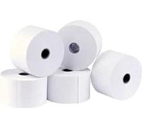 Exacompta - Ref 43807E - Rollo de Recibo de Caja Registradora (paquete de 5 rollos) - 80 mm de ancho x 76 m de largo, adecuado para tiendas, quioscos, cafeterías, restaurantes, pagos con tarjeta