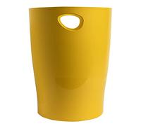 Exacompta - Ref. 45302D - 1 papelera con asas ECOBIN BeeBlue en PP - gran capacidad 15 litros - dimensiones 26,3 x 26,3 x 33,5 cm - para oficina o hogar - 4 colores aleatorios