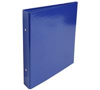 Exacompta - Ref. 522E - Carpeta rígida Iderama - 2 anillos redondos, diámetro 25 mm - Espina 34 mm - Dimensiones externas: 23 x 21,5 cm - Formato de archivo escolar 22 x 17 cm - Color: azul oscuro