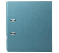 Exacompta - Ref. 53603E - Archivador de palanca Prem'Touch Office By Me - Espalda 80 mm - Mecánica 75 mm - Ojal de agarre - Dimensiones exteriores 32 x 29 cm - Tamaño A4 - Azul pato