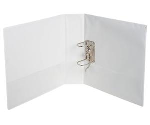 Exacompta - Ref. 53955E - Caja de 10 archivadores de palanca personalizables Kreacover - 2 bolsillos. Exterior e interior - Espalda 60 mm - Tamaño: 32 x 30 cm - Tamaño A4 Maxi - Blanco