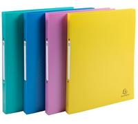 Exacompta - Ref. 54190E Forever Young - Cartón de 20 archivadores (2 anillas redondas, diámetro 15 mm, espalda 20 mm, dimensiones externas: 32 x 25 cm, tamaño A4, surtido