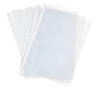 Exacompta 56270E - Recambio de 20 fundas para las carpetas de fundas con anillas, A4, color recambio fundas