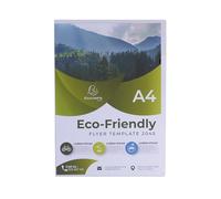 Exacompta - Ref. 58320E - Cartón de 1000 bolsillos para esquinas FOREVER - PP granulado reciclado con buena transparencia - Tamaño: 22 x 31 cm - Tamaño A4 - Color cristal