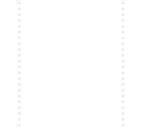 Exacompta - Ref. 62111E - 2000 hojas de isting 240X11 blanco 1 plegado 60GR BCD