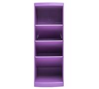 Exacompta - Ref. 681909D - 1 torre de almacenamiento POP N'CO, 4 compartimentos, organizadores de escritorio para guardar bolígrafos, pinceles, pequeños utensilios - Dimensiones: 11 x 8,3 x 23 cm