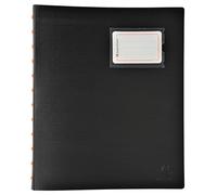 Exacompta - Ref. 86434E - Cartón de 4 protectores de documentos Exactive extraíble con anillas con 40 fundas desmontables - 80 vistas - 5 separadores color con puerta etiqueta - para A4 - Cubierta