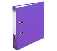 Exacompta - Ref. 915417B - Cartón de 20 archivadores con palanca A4 - Espalda 50 mm - Mecánica 50 mm - Dimensiones exteriores: 32 x 29 cm - Tamaño clasificado A4 - Violina