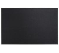 Exacompta - Ref. OfficeByMe 60601D - 1 Soporte de cartón rígido compatible con ratones ópticos y láser, formato ancho de gran longitud y profundidad corta, 57,5 x 37,5 cm, negro