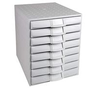 Exacompta The system 8 A4+ - Modulo con 8 cajones, color gris