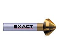 Exact 05562 - Avellanador cónico, diámetro de 25,0 mm, 90°, HSS, revestimiento TiN, DIN 335C