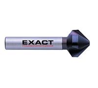 EXACT 51140 - Avellanador cónico 90°, diámetro 8,3 mm, HSS, revestimiento TiAlN, DIN 335C