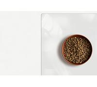 ExactMade - Tapete transparente para cuenco de mascotas, hecho en Estados Unidos, seguro, impermeable, 28 x 42 pulgadas, vinilo suave de 2 mm de grosor, tapete transparente para mascotas, tapete