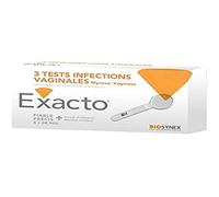 Exacto 1 Pot Includes 3 Tests Infections Labia Reliable 90%