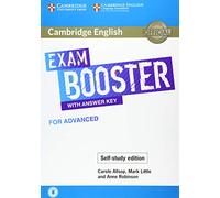 Exam Booster for Advanced. Self-study Edition. Book with Answer Key and Audio.: Photocopiable Exam Resources for Teachers (SIN COLECCION)