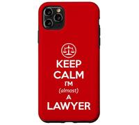 Examen de Barra para Estudiantes de Derecho - Keep Calm I'm Casi un Abogado Divertido Carcasa para iPhone 11 Pro MAX