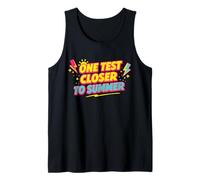 Examen Día de Pruebas Profesores - Motivar a los Estudiantes 90s Retro Camiseta sin Mangas