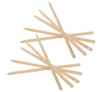 EXAOMBLE 10 Piezas de Asas de Abanicos de Bambú para Manualidades, Ligeros y Portátiles, Ideales para Proyectos Creativos y Celebraciones de Boda Estilo Tradicional
