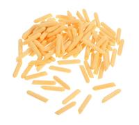 EXAOMBLE 100 Piezas Puntas de Repuesto para Rotulador de Pintura Puntas de Recarga para Marcadores de Pintura Acrílica Nailon Amarillo para Arte y Manualidades
