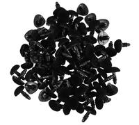EXAOMBLE 100piezas Mini Narices De Peluche para De Narices De Seguridad De Plástico para Osos y Conejos Accesorios De Manualidades para Amigurumi y Juguetes De Peluche