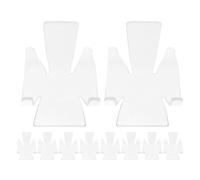 EXAOMBLE 10piezas Soporte Acrílico Transparente para Cristales y Minerales Base Resistente para Exhibición de Colgantes de Diseño Compacto y Ligero para Joyería y Colecciones Pequeñas