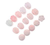 EXAOMBLE 15 Piezas de Piedra Mineral para Masticar para Pequeños Animales como Conejos y Cobayas, Forma de Plátano y UVA, Accesorios Hogar Que Atraen la Atención y Se Varios Estilos