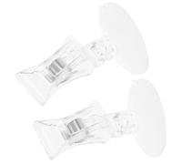 EXAOMBLE 2 Piezas de Ventosas de Plástico para Algas y Alimentación en Acuarios, Impermeables y Ajustables para Peceras Profundidad