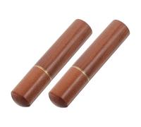 EXAOMBLE 2piezas Tubos De Almacenamiento De Fósforos Contenedor Portátil De Soporte De Resistente Para Camping y Senderismo