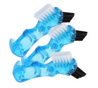 EXAOMBLE 3piezas Cepillo De Limpieza Interdental Mini Para Dentaduras Postizas Herramienta De Limpieza Personal Para Uso Doméstico