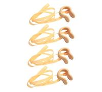 EXAOMBLE 4 Piezas Clips de Natación Sujetadores Nasales de Látex Resistentes al Deslizamiento Pinzas de Natación Ergonómicas y Cómodas Accesorios Prácticos y Competición