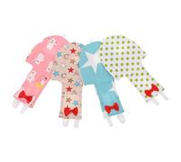 EXAOMBLE 4 Piezas de Pañales para Loros Pequeños, Ropa para Pájaros como Mascotas, Algodón Transpirable, Accesorios para Aves, Traje para Periquitos y Cacatúas, Complementos para Aves