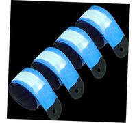 EXAOMBLE 4piezas Correa De Tobillo Led para Caballo Ajustable De Alta Luminosidad Reflectante para Correr Ciclismo y Caminar