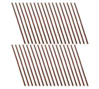 EXAOMBLE 50 Palitos de Madera Natural para Manualidades Textura Rústica y Peso Ligero, Ideales para Proyectos de Arte y Decoración Bohemia