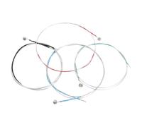 EXAOMBLE Accesorios para Cuerdas de Violín 1/2 Juego de 4 Cuerdas Metálicas para Reparación y Uso en Clases de Música para Principiantes