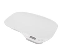 EXAOMBLE Báscula Digital para Mascotas Pequeñas Led Sensores De Alta Precisión, Plataforma De Plástico Mini, para Uso Veterinario y Doméstico, Adecuado para Gatitos y Perros Pequeños