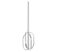 EXAOMBLE Batidor de Acero Inoxidable para Batidora Eléctrica de Mano, Accesorio para Mezclar Ingredientes y Amasar Masa en Cocina y Pastelería Reutilizable