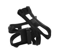 EXAOMBLE Calapiés de Pedal para Bicicleta de Gimnasio Jaula de Puntera Flexible de Abs, sin Correas, Fáciles de Transportar para Amantes del Ciclismo