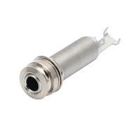 EXAOMBLE Conector de Salida Roscado para Guitarra Cuerpo Metálico Cilíndrico, Accesorio para Pastilla Que Mejora la Eficiencia y Reduce Ruido en Guitarras Eléctricas