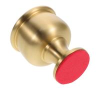 EXAOMBLE Copa de Bronce Dorada para Adoración Diseño Compacto y Ahorro de Espacio, Adecuado para Rituales Diarios y Espacios de Reverencia Tradicionales