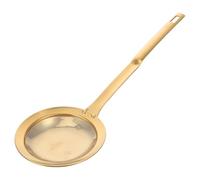 EXAOMBLE Cuchara Colador Acero Inoxidable con Mango Antideslizante para Cocinar Filtro Aceite y Grasa Herramienta Multipropósito para Cocina