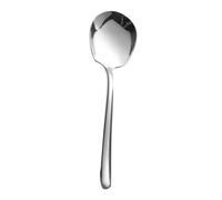 EXAOMBLE Cuchara Diseño Profundo y Uso Versátil para Servir de Acero Inoxidable Utensilio Grande para Cocina y Hotel, Adecuado para Servir en Buffet y Restaurante