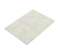 EXAOMBLE de Papel Decorativo Plegable Papel Colorido 14 Hojas Fácil de Cortar y Pegar Copos de Nieve para Manualidades DIY para Álbumes y Dibujo