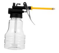 EXAOMBLE Dispensador de Aceite de Motor de Boca 250 Ml Engrasador Manual Translucido Alta Presión para Automóviles Herramientas de