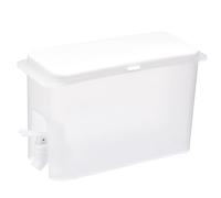 EXAOMBLE Dispensador de Jabón Líquido Válvula Contenedor para Detergente de Lavandería Botella Multiusos Diseño Prueba de Fugas Almacenamiento Conveniente para Jabón Champú y Suavizante
