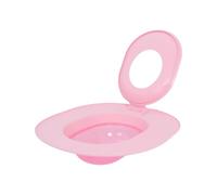 EXAOMBLE Entrenador de Baño para Gatos con Diseño Único y Modo de Entrenamiento Gradual, Material PP y Ventosa para Uso en Interiores, Adecuado para Gatitos y Gatos